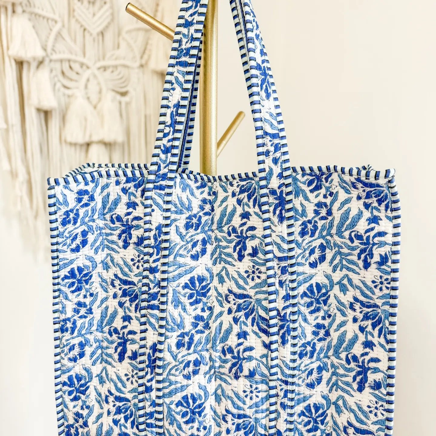 Hart and Hallow Quilted Tote Bag - Deadwood South Boutique & Company LLC
