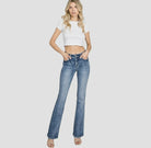 Hayli MR Stretch Classic Bootcut Jeans - Deadwood South Boutique & Company LLC