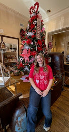 Hearts & Bows Graphic Tee - Deadwood South Boutique & Company LLC