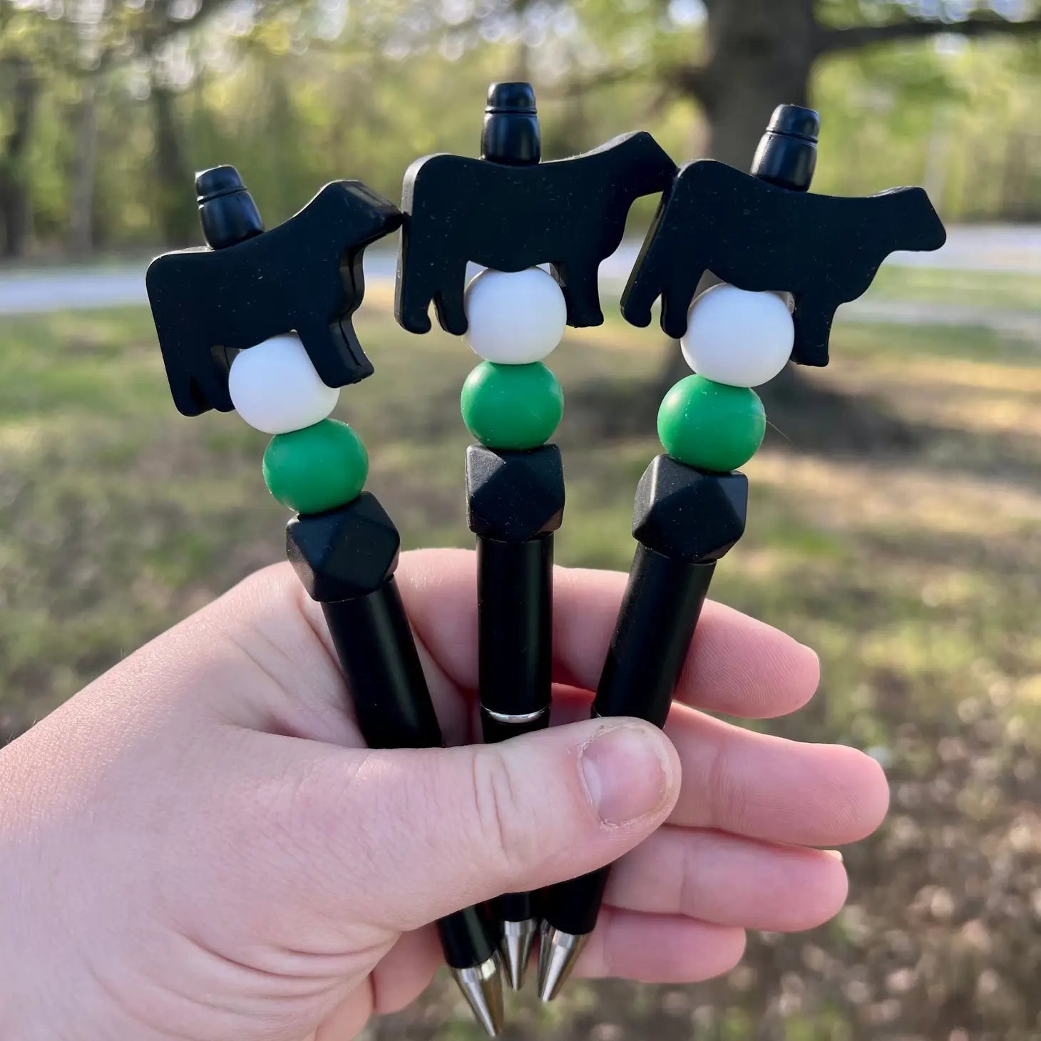 Heifer Beaded Pen - Deadwood South Boutique & Company LLC