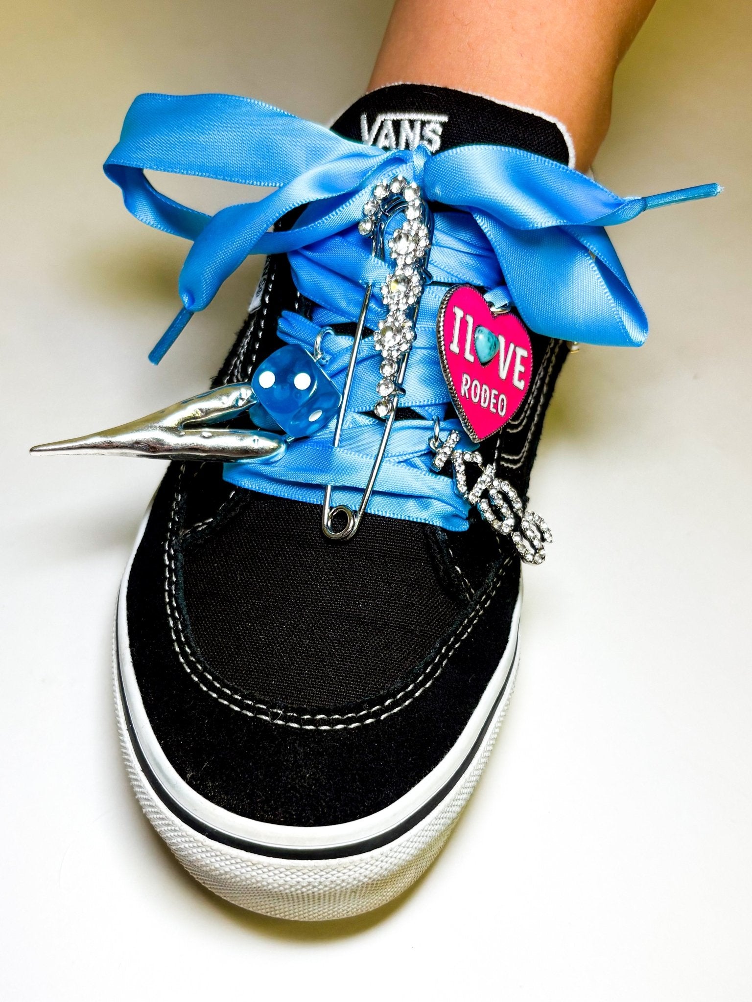 I Love Rodeo Shoe Laces & Charms - Deadwood South Boutique & Company LLC