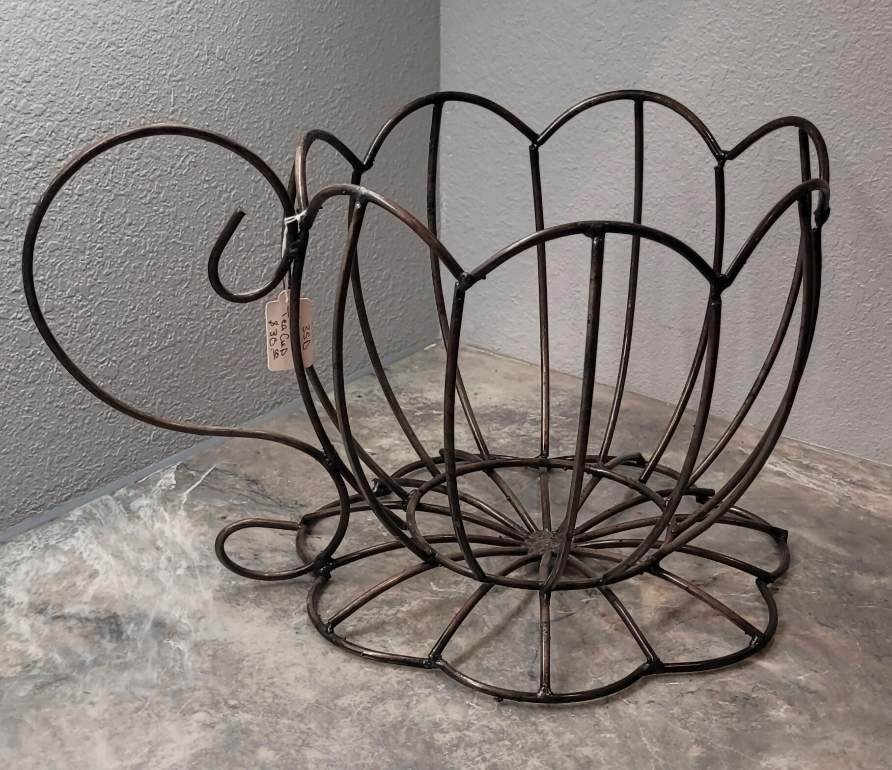 Iron Tea Cup - Deadwood South Boutique & Company LLC