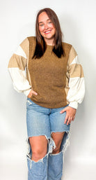 Jamison Color Block Top - Deadwood South Boutique & Company LLC