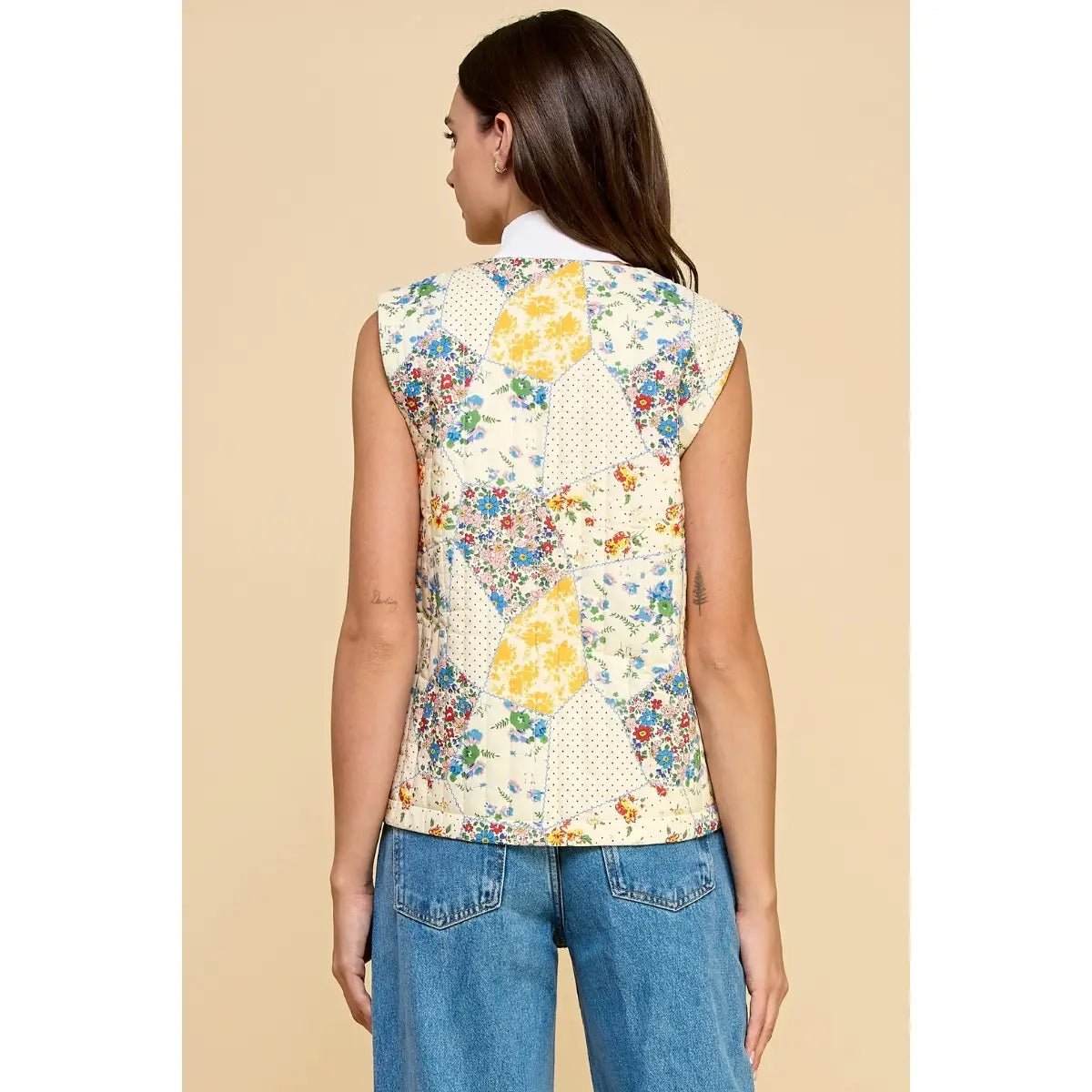 Janie Quilted Vest - Deadwood South Boutique & Company LLC