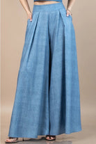 Jessica Denim Wide Leg Palazzo Pants - Deadwood South Boutique & Company LLC
