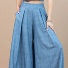 Jessica Denim Wide Leg Palazzo Pants - Deadwood South Boutique & Company LLC