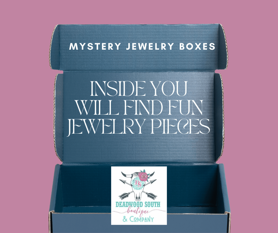 Jewelry Mystery Boxes - Deadwood South Boutique & Company LLC