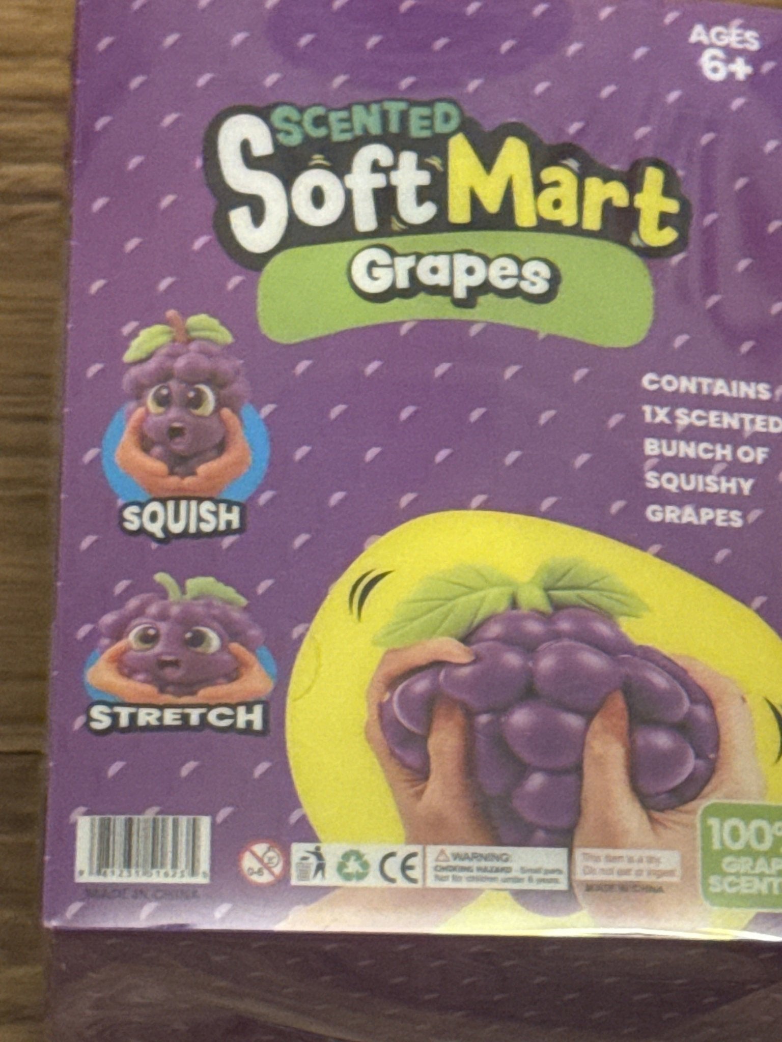 Jumbo Squishy grape - Deadwood South Boutique & Company LLC