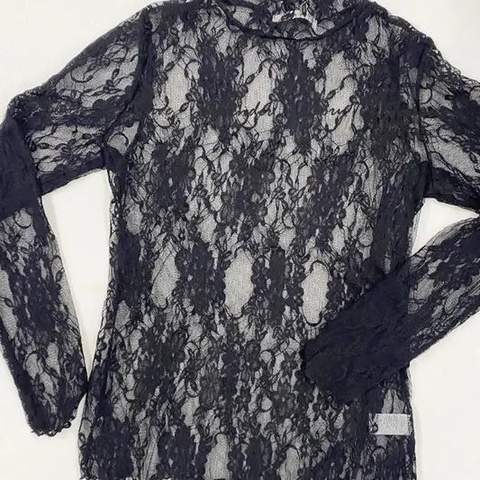 Landry Lace Mesh Longsleeve Top - Deadwood South Boutique & Company LLC
