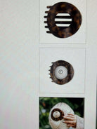 Large flat circle clip - Deadwood South Boutique & Company LLC