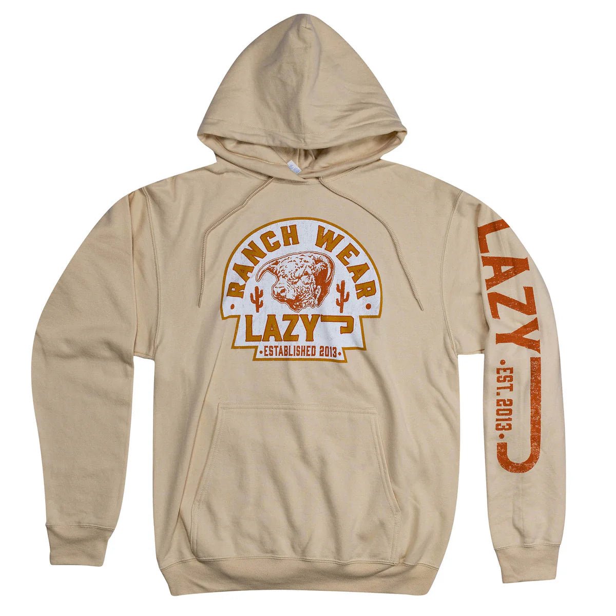 Lazy J Ranch Rusty Arrowhead Pullover Hoodie - Deadwood South Boutique & Company LLC