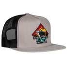 Lazy J Ranch Silver & Black Cactus Sunrise Trucker Cap - Deadwood South Boutique & Company LLC