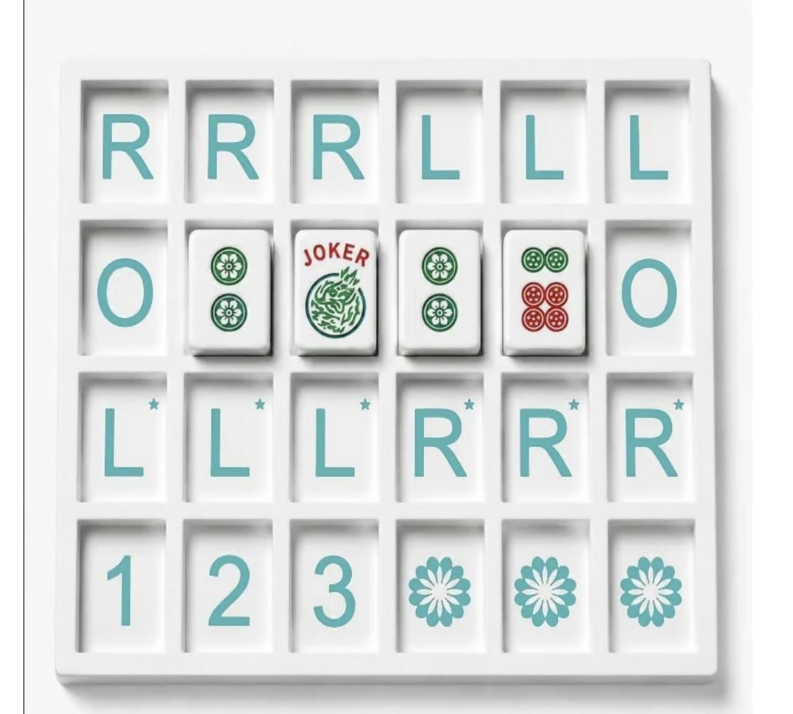 Learn Mahjong Board - Deadwood South Boutique & Company LLC