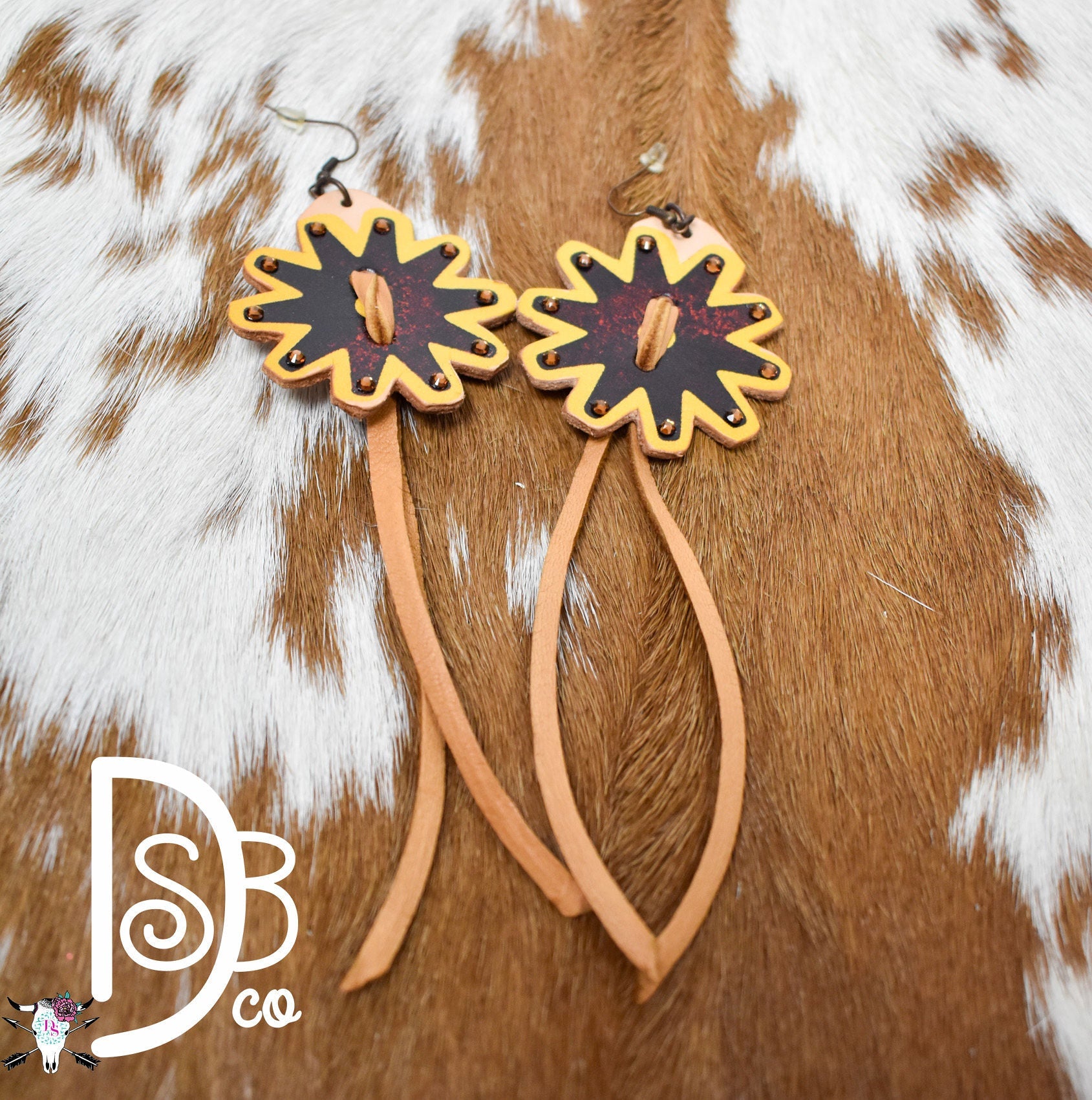 Leather Earrings - Deadwood South Boutique & Company LLC