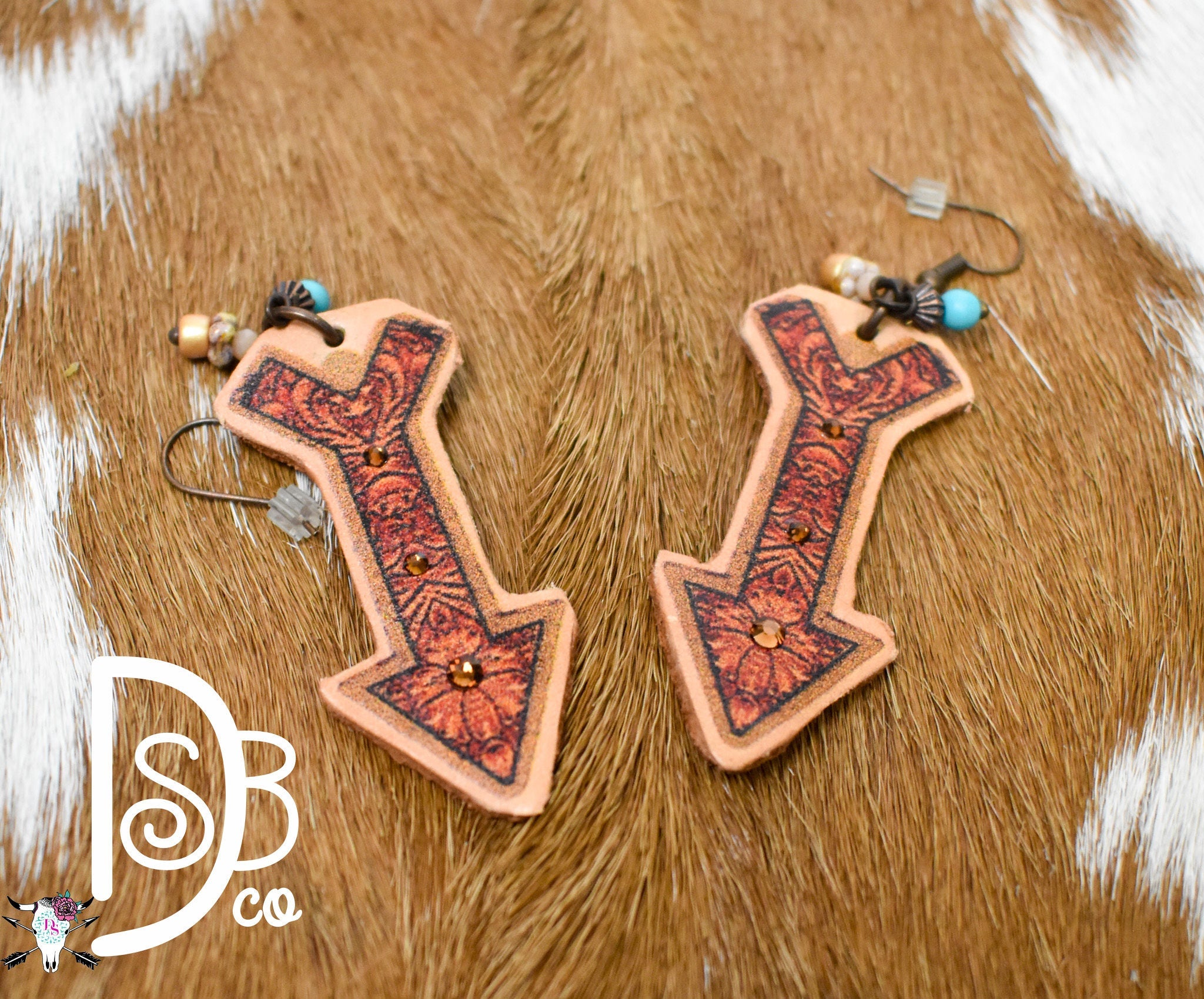 Leather Earrings - Deadwood South Boutique & Company LLC