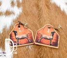Leather Earrings - Deadwood South Boutique & Company LLC