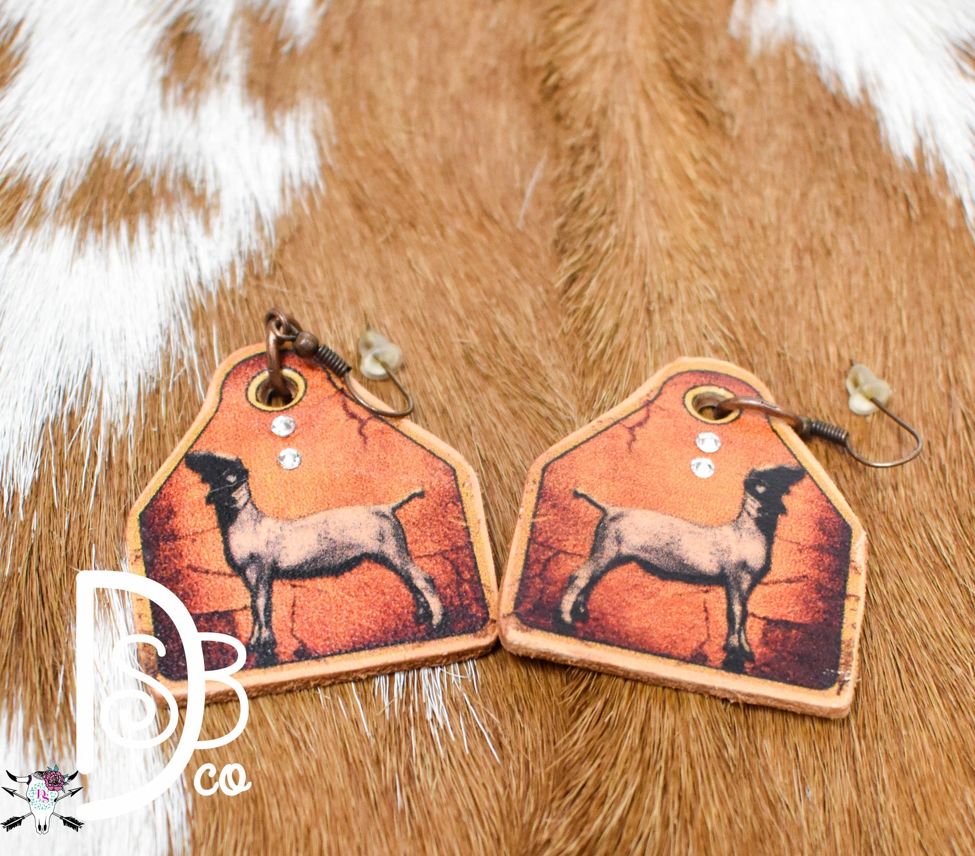 Leather Earrings - Deadwood South Boutique & Company LLC
