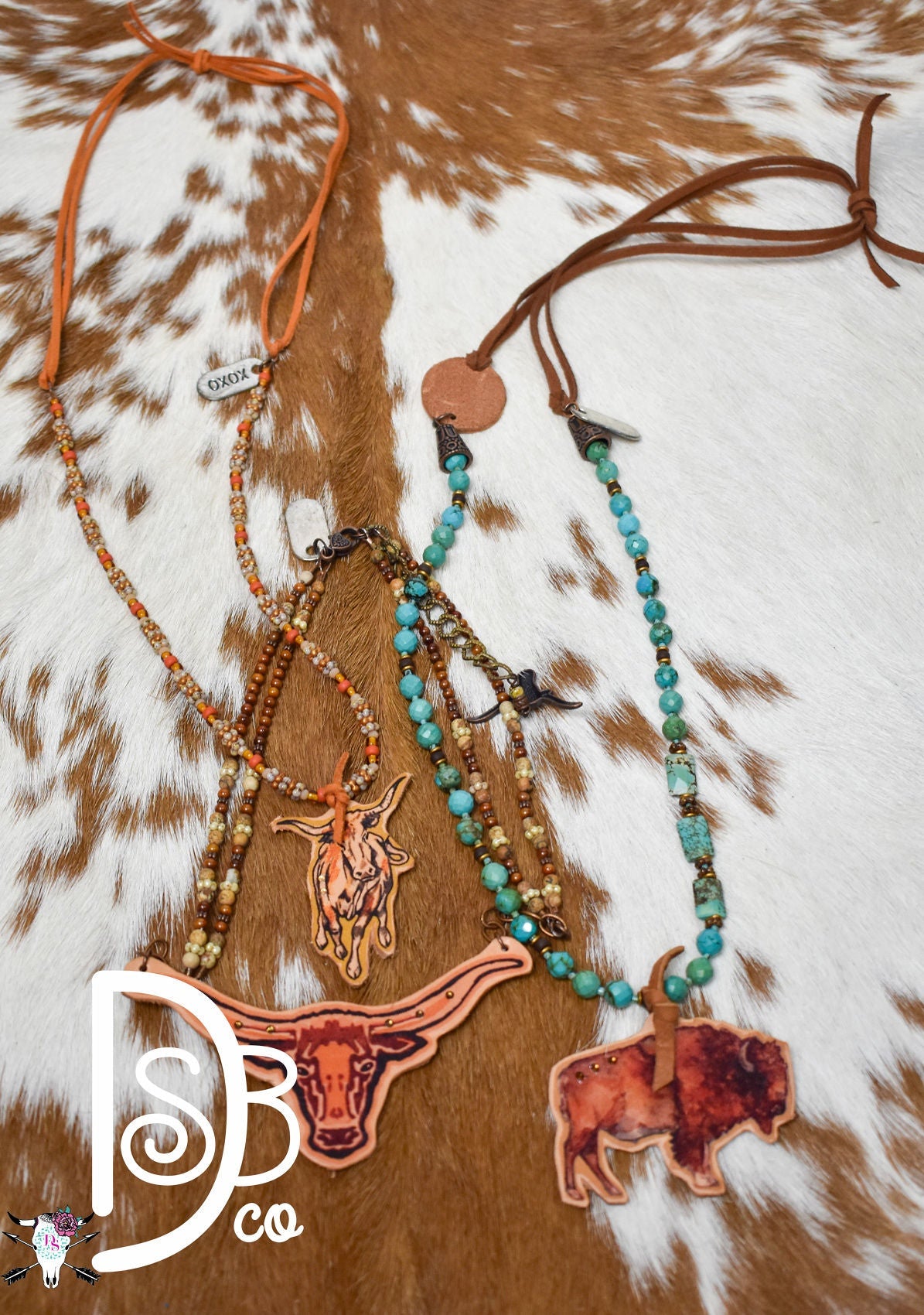Leather Pendant Necklaces - Deadwood South Boutique & Company LLC