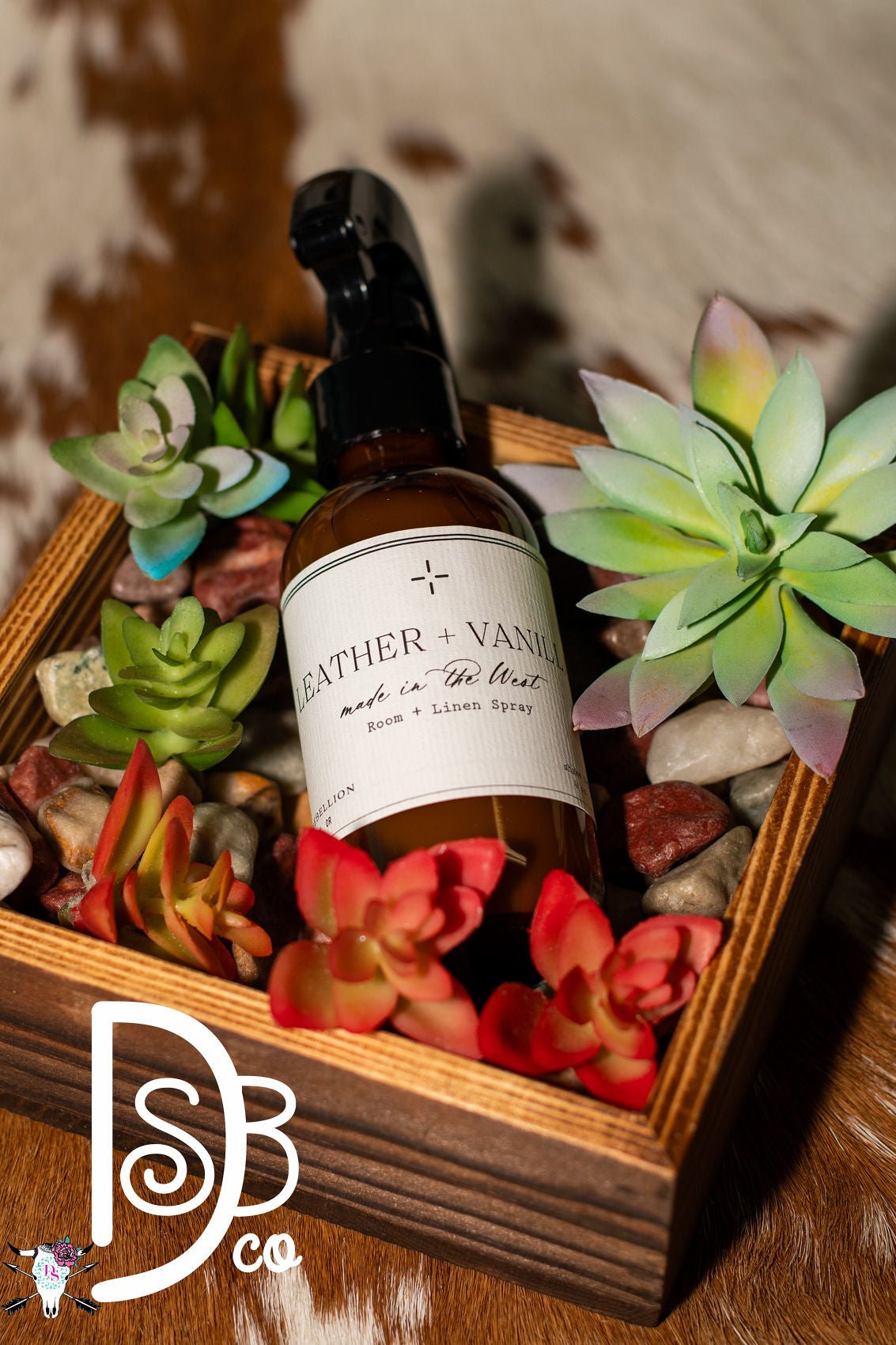 Leather + Vanilla Room & Linen Spray - Deadwood South Boutique & Company LLC