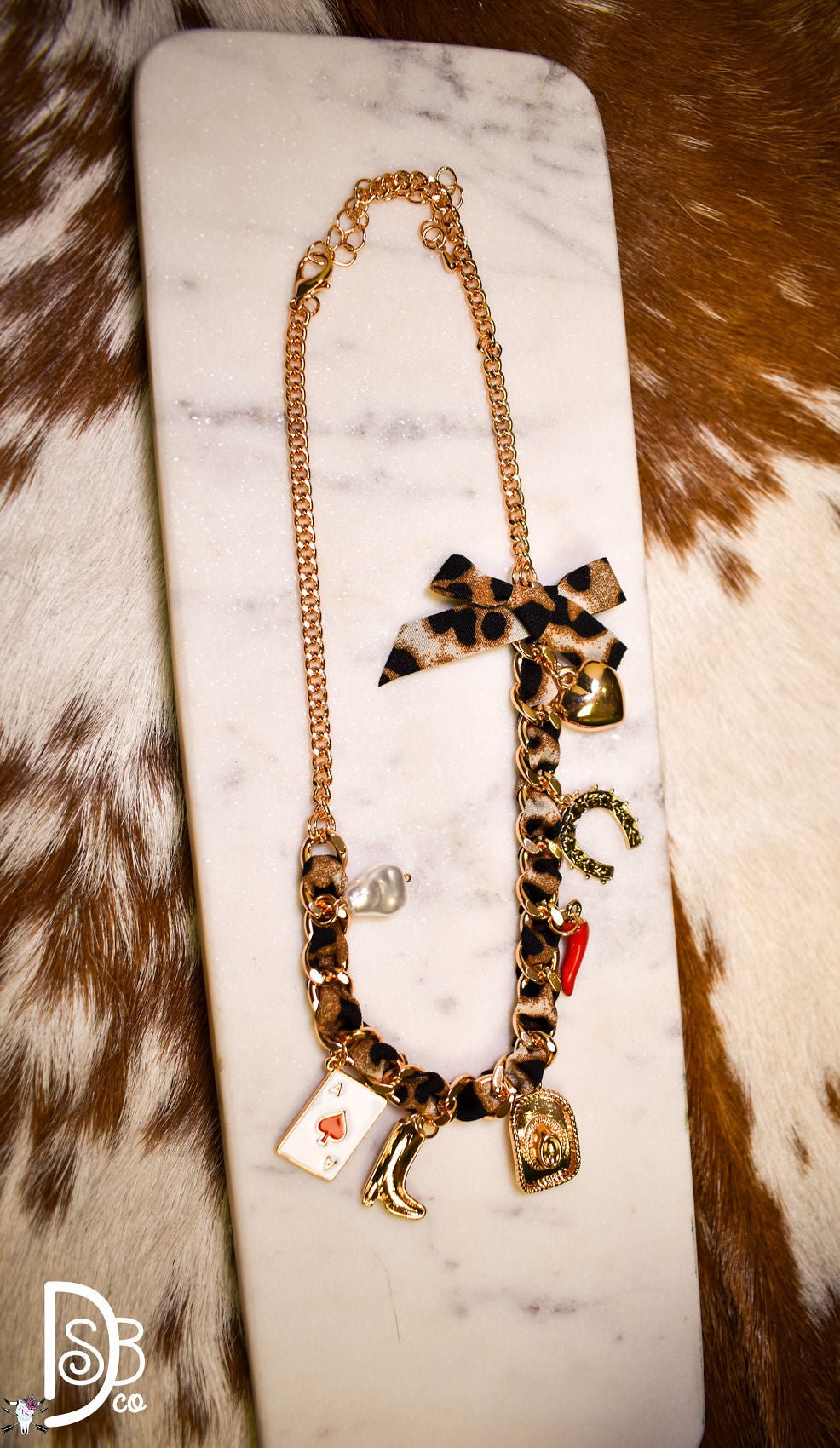 Leopard Charm Fashion Jewelry - Deadwood South Boutique & Company LLC