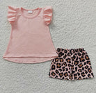 Leopard Tunic Short Set - Deadwood South Boutique & Company LLC