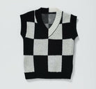 Lilly Black & White Swester Vest - Deadwood South Boutique & Company LLC