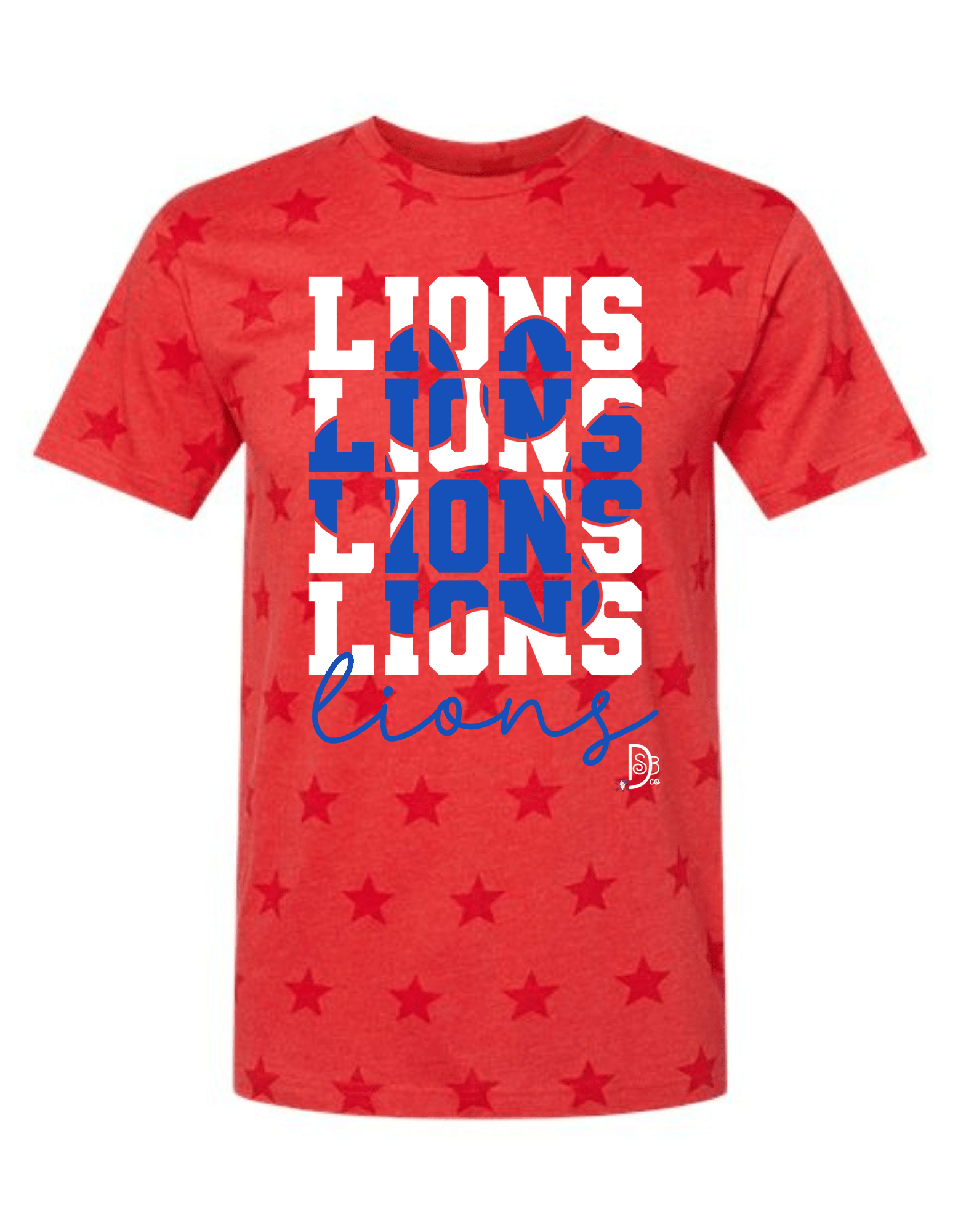 Lions Paw Star Graphic Tee - Deadwood South Boutique & Company LLC