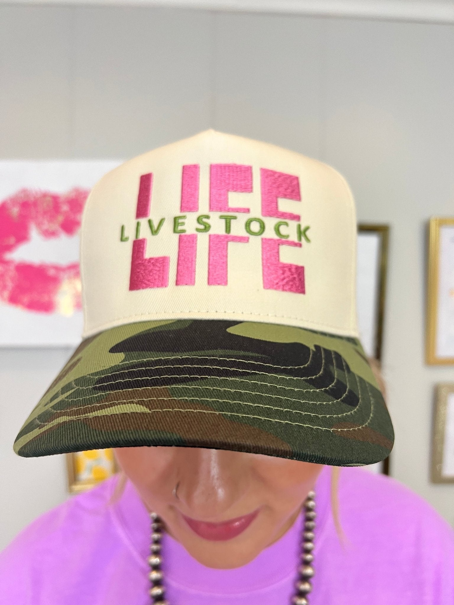 Livestock Life Cap - Deadwood South Boutique & Company LLC