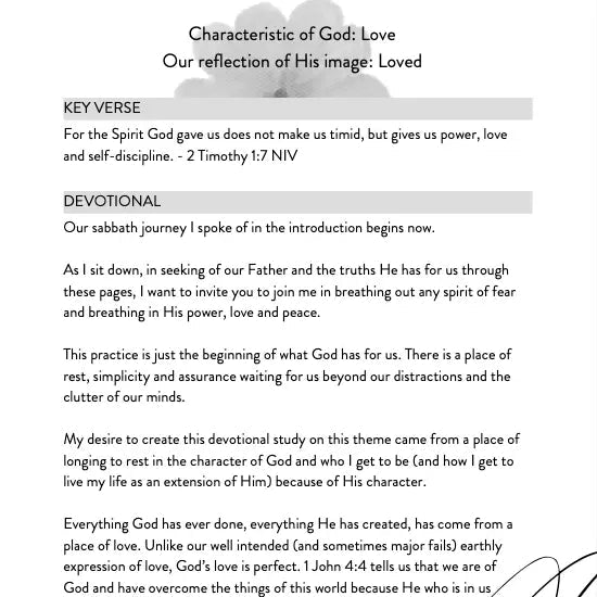 Love Identified: Finding Our Identities in God's Love & Elim - Deadwood South Boutique & Company LLC