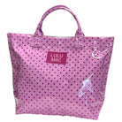 LuLu Mac TOTE BAG LIGHT PINK/HOT PINK DOT - Deadwood South Boutique & Company LLC