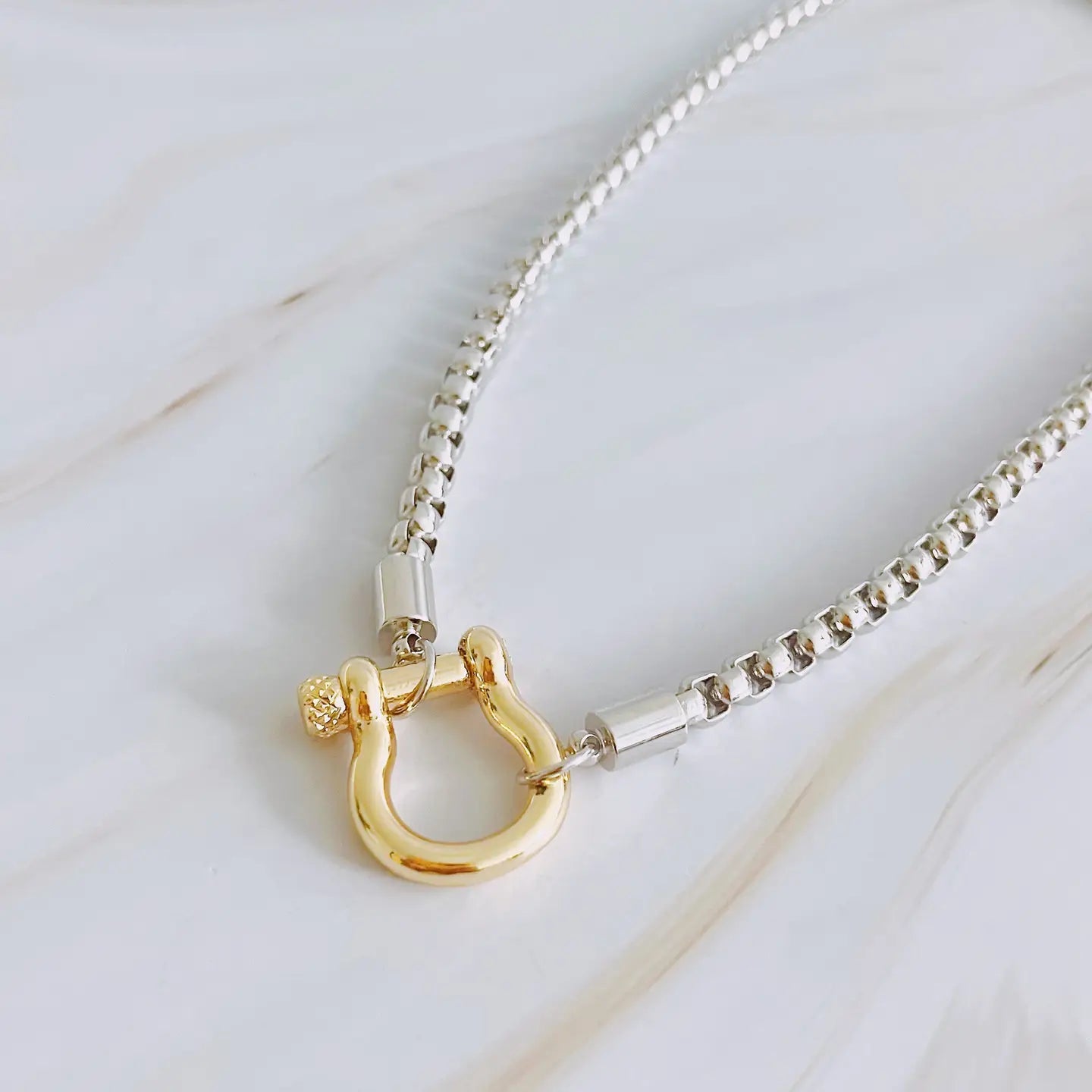 Luxe Pendant Chain Necklace - Deadwood South Boutique & Company LLC