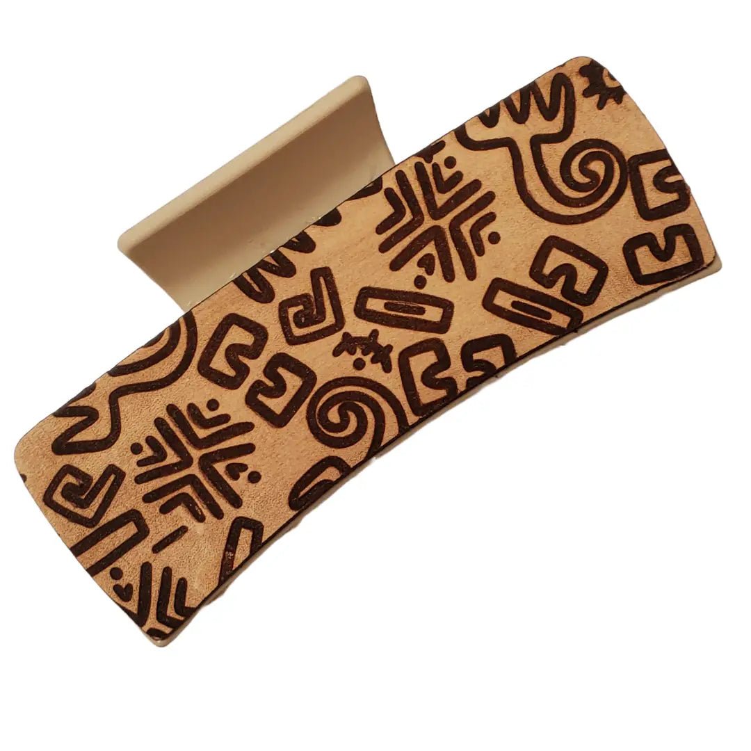 Maggie G Leather Claw Clips - Deadwood South Boutique & Company LLC