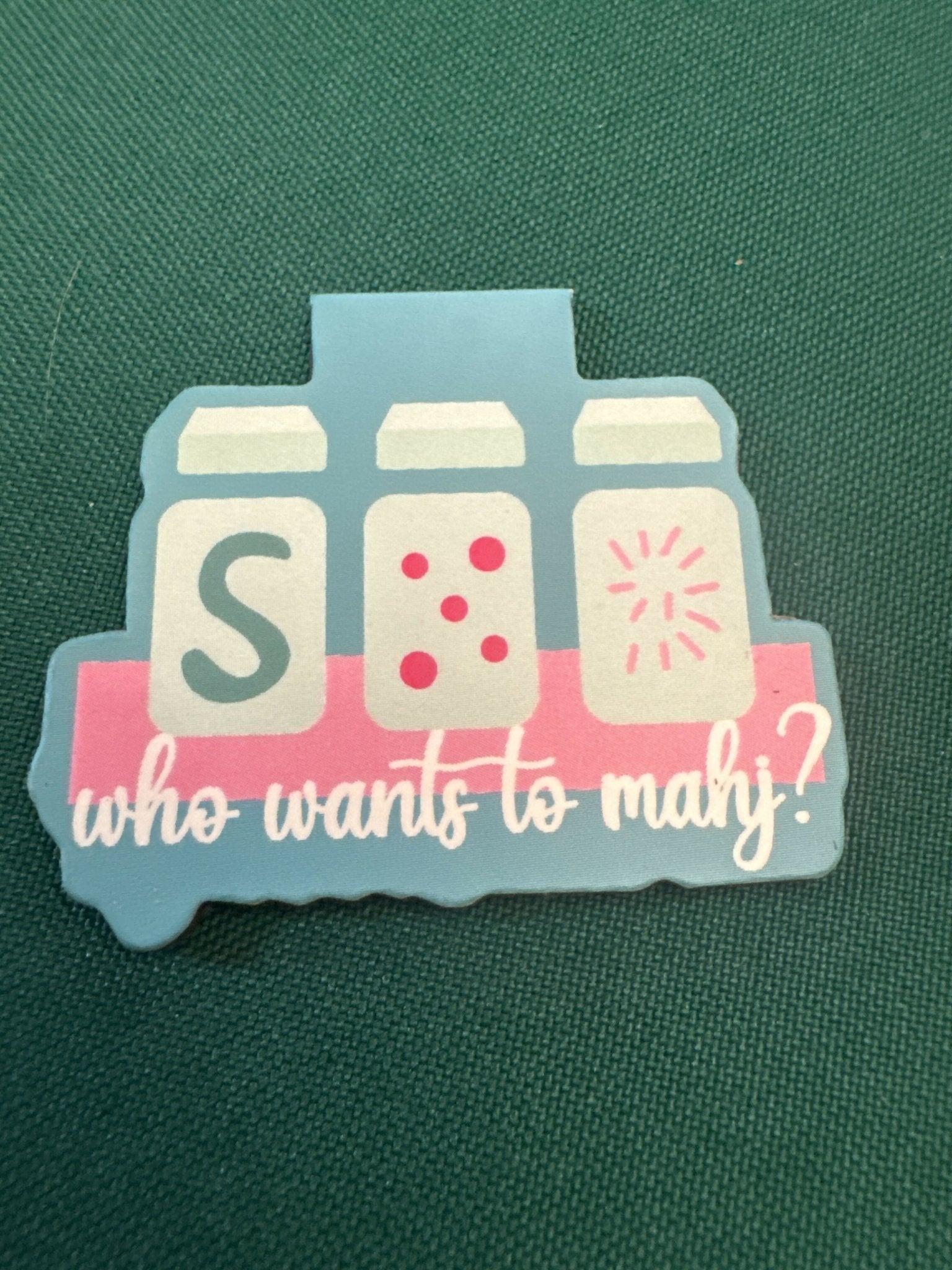Magnetic Mahjong bookmarks - Deadwood South Boutique & Company LLC