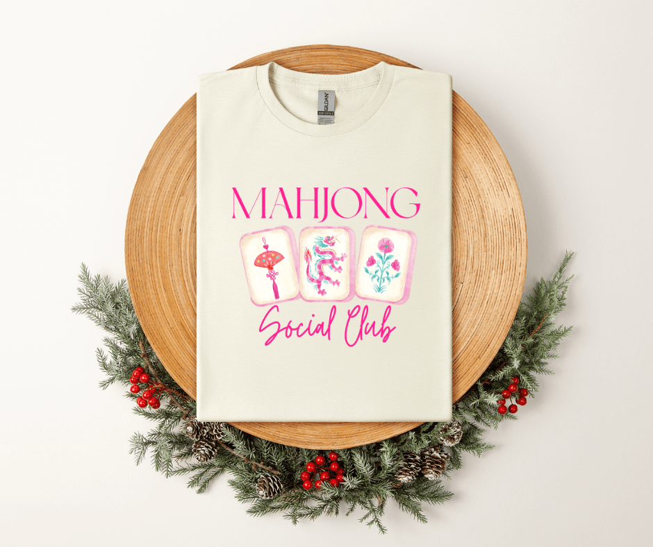 Mahjong Social Club Long Sleeve - Deadwood South Boutique & Company LLC