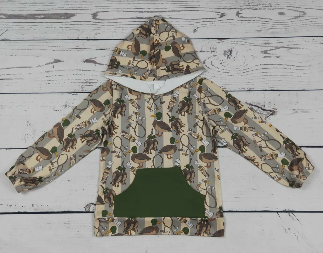 Mallard Print Hoodie - Deadwood South Boutique & Company LLC