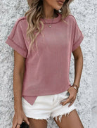 Marley Textured Loose Fit Top - Deadwood South Boutique & Company LLC