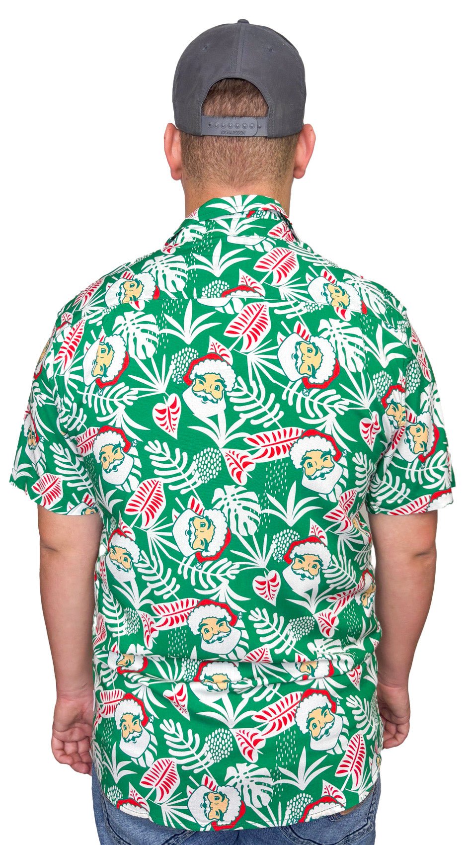 Men's Santa Palms Button Down Shirt - Deadwood South Boutique & Company LLC
