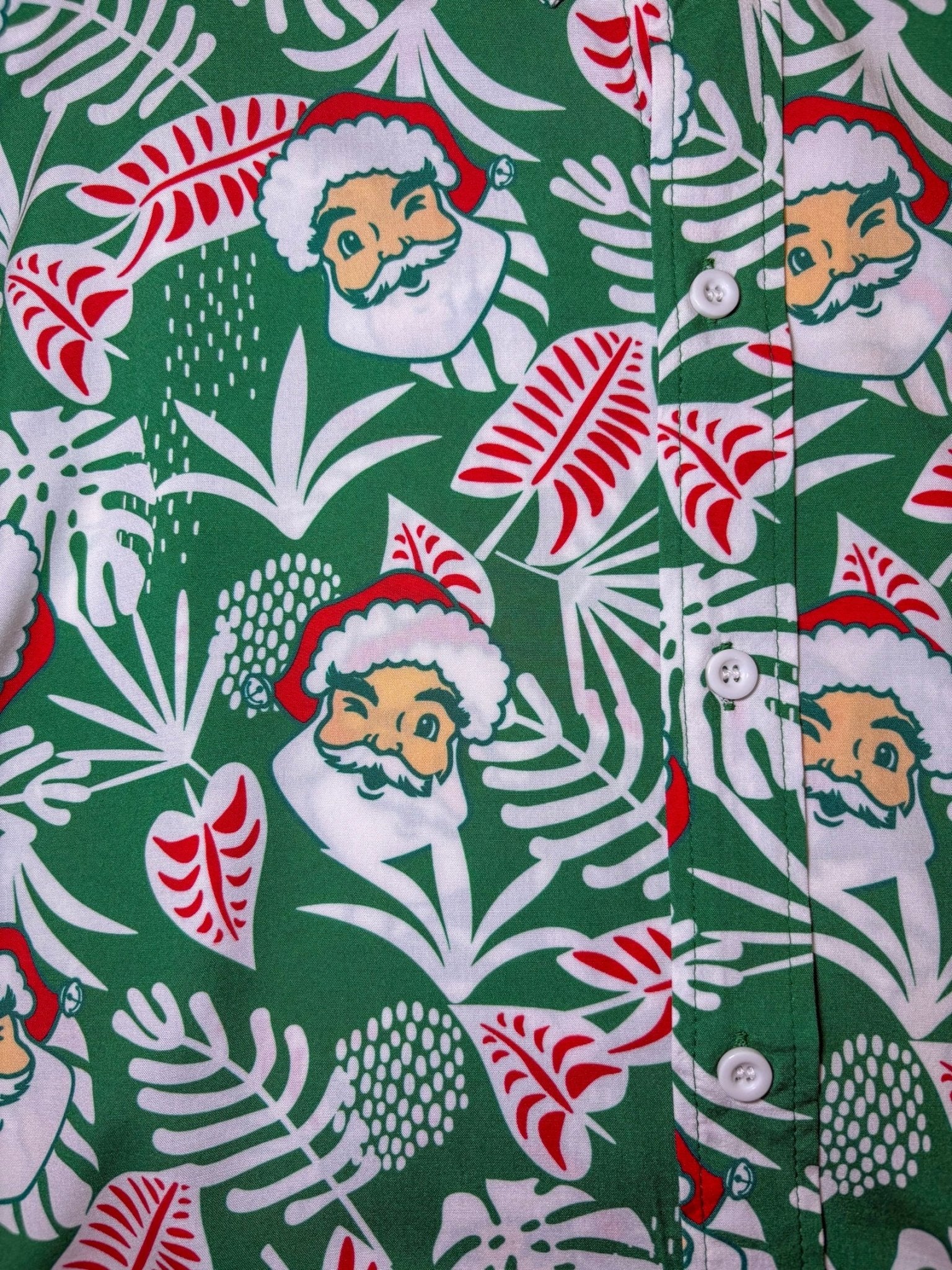 Men's Santa Palms Button Down Shirt - Deadwood South Boutique & Company LLC
