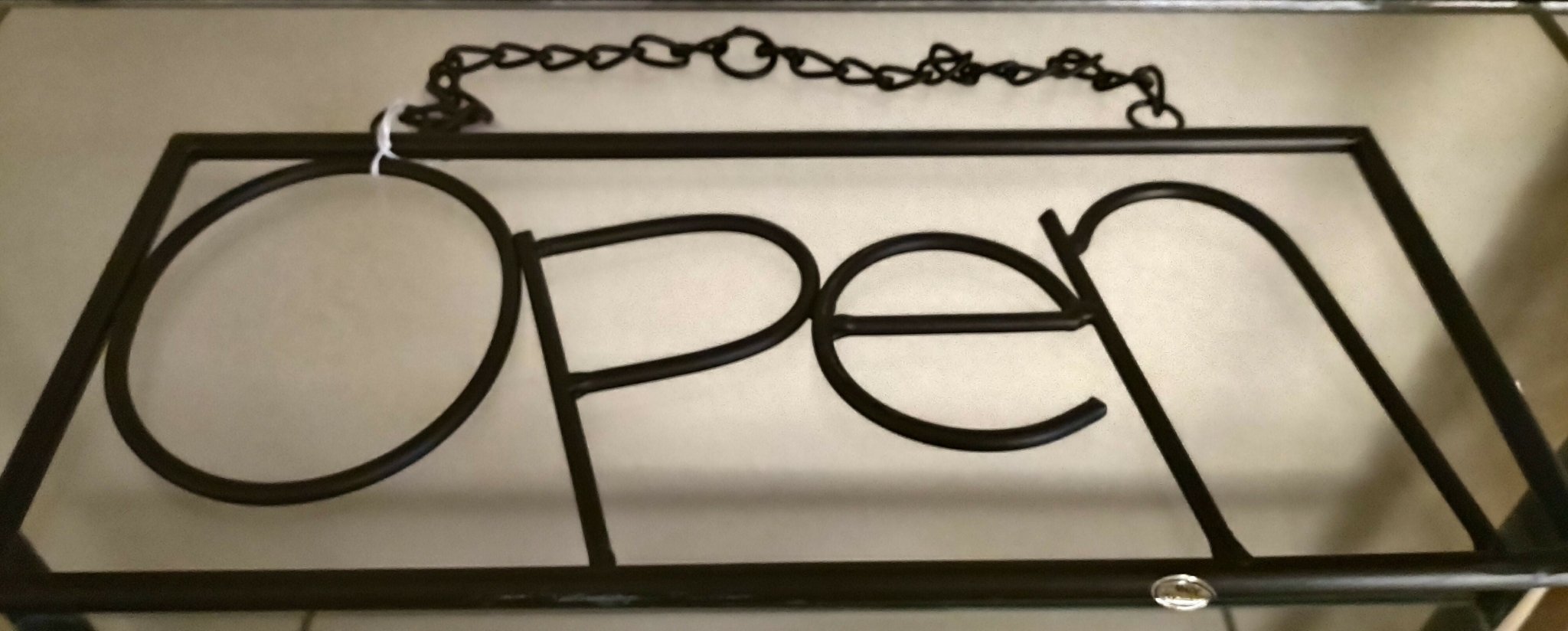Metal Open Sign - Deadwood South Boutique & Company LLC