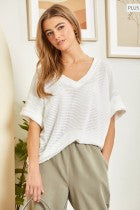 Emily Dolman Lightweight Knit Sweater-Tops & Tees-Deadwood South Boutique & Company-Deadwood South Boutique, Women's Fashion Boutique in Henderson, TX