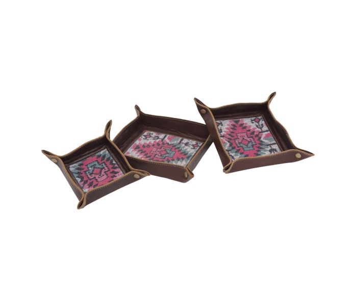 MIA Aztec Tray Set of 3 - Deadwood South Boutique & Company LLC