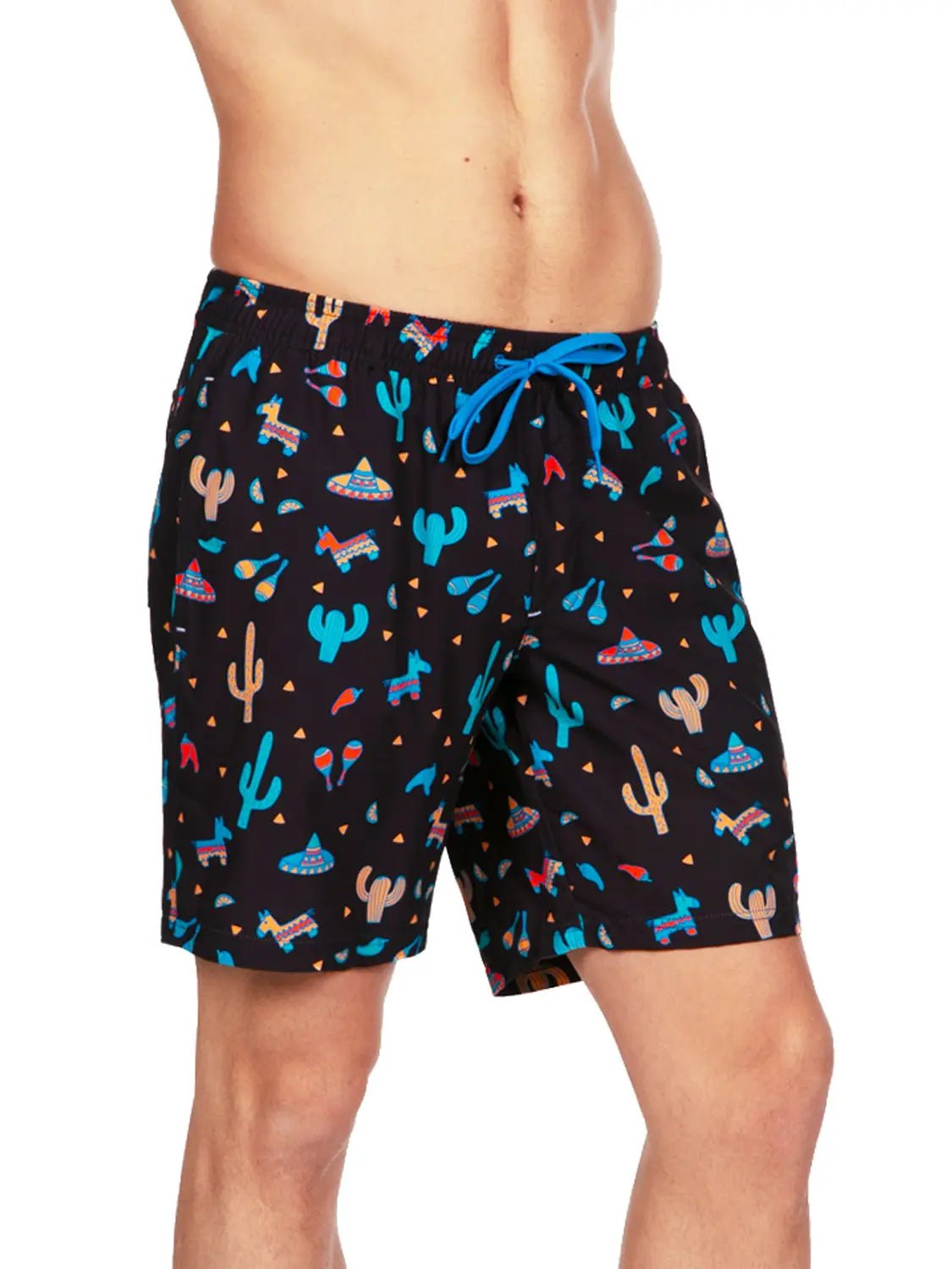 Midnight Fiesta Men's Swim Trunks - Deadwood South Boutique & Company LLC