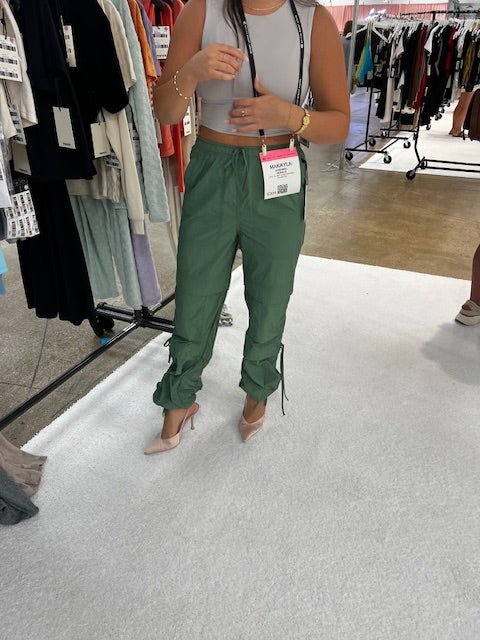 Mono B Nylon Cargo Pants - Deadwood South Boutique & Company LLC