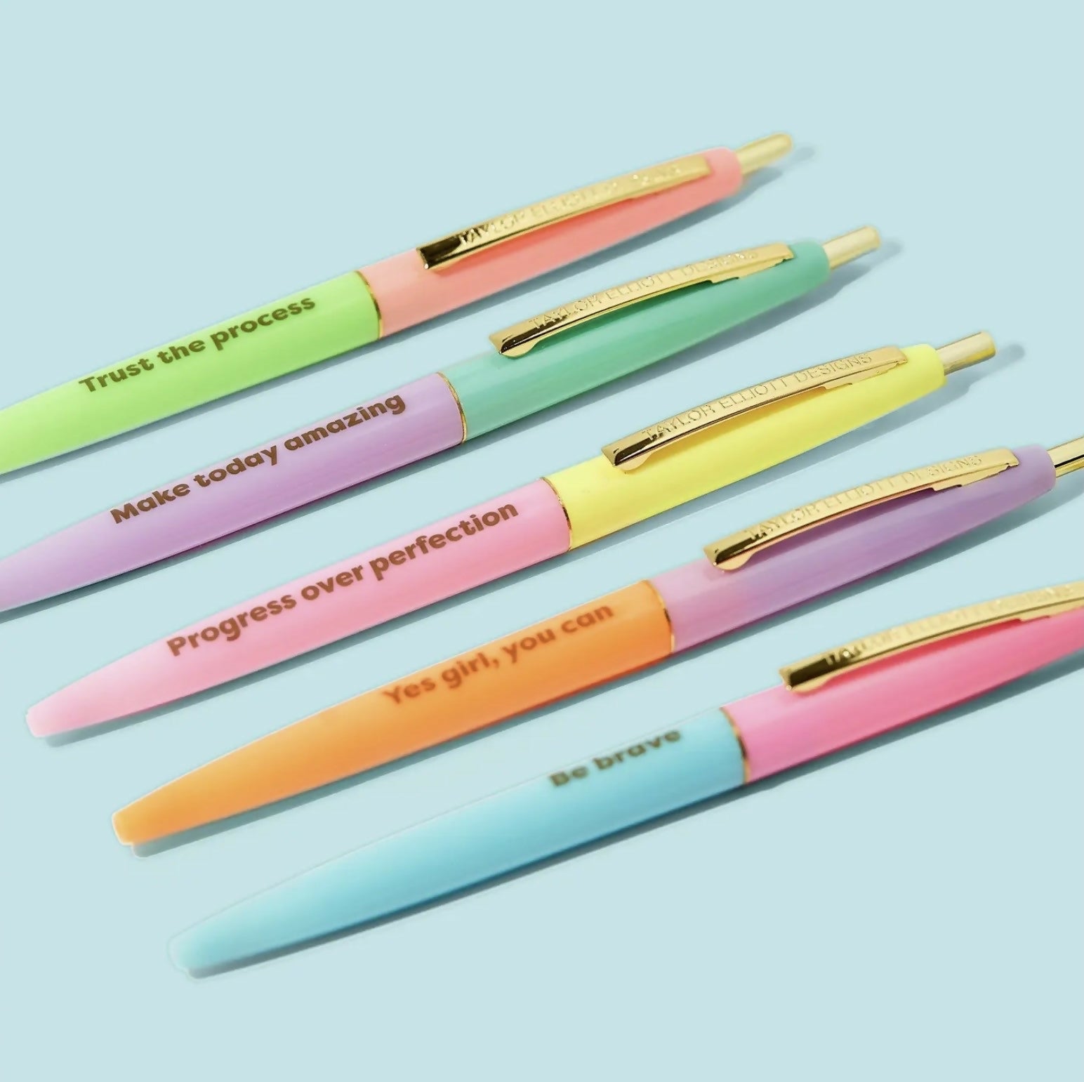 Motivational Pen Set- Affirmations - Deadwood South Boutique & Company LLC