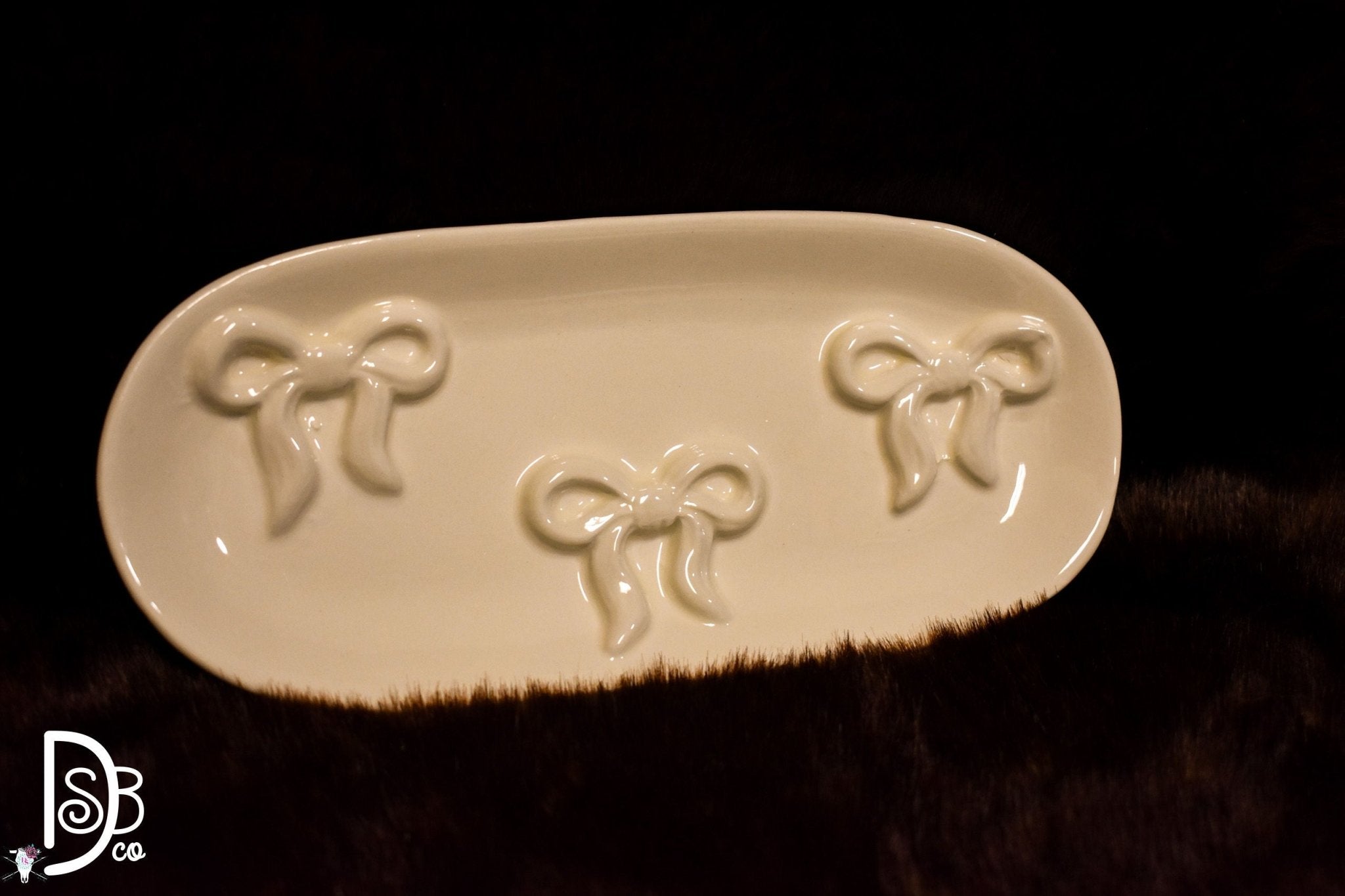 Mud Pie 3 Bows Everything Tray - Deadwood South Boutique & Company LLC