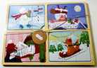 Mud Pie 4 in 1 Christmas Puzzle - Deadwood South Boutique & Company LLC