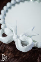 Mud Pie Ball Mini Bow Mirror - Deadwood South Boutique & Company LLC