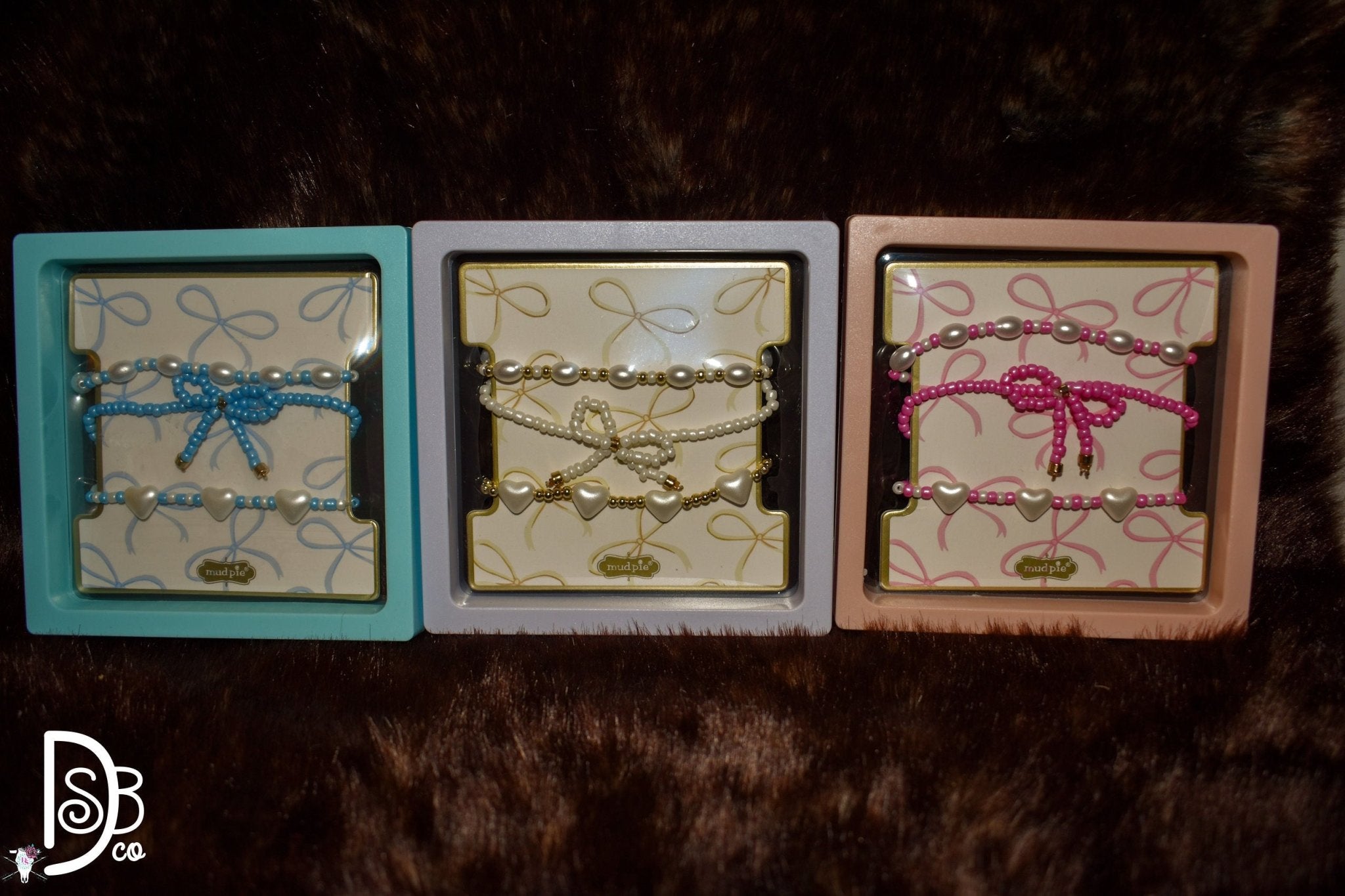 Mud Pie Bow Bracelet Sets - Deadwood South Boutique & Company LLC