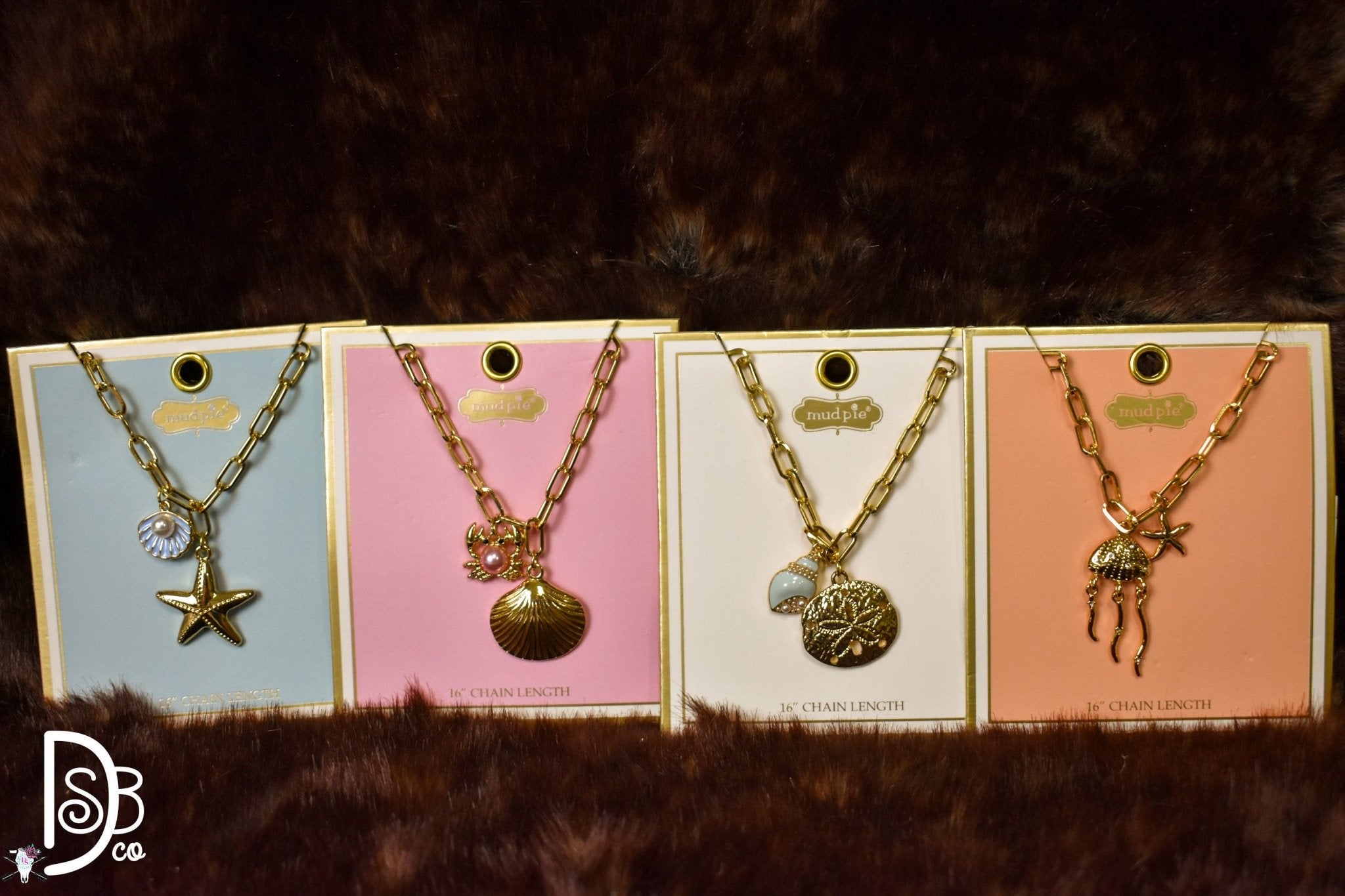 Mud Pie Costal Pendant Necklaces - Deadwood South Boutique & Company LLC