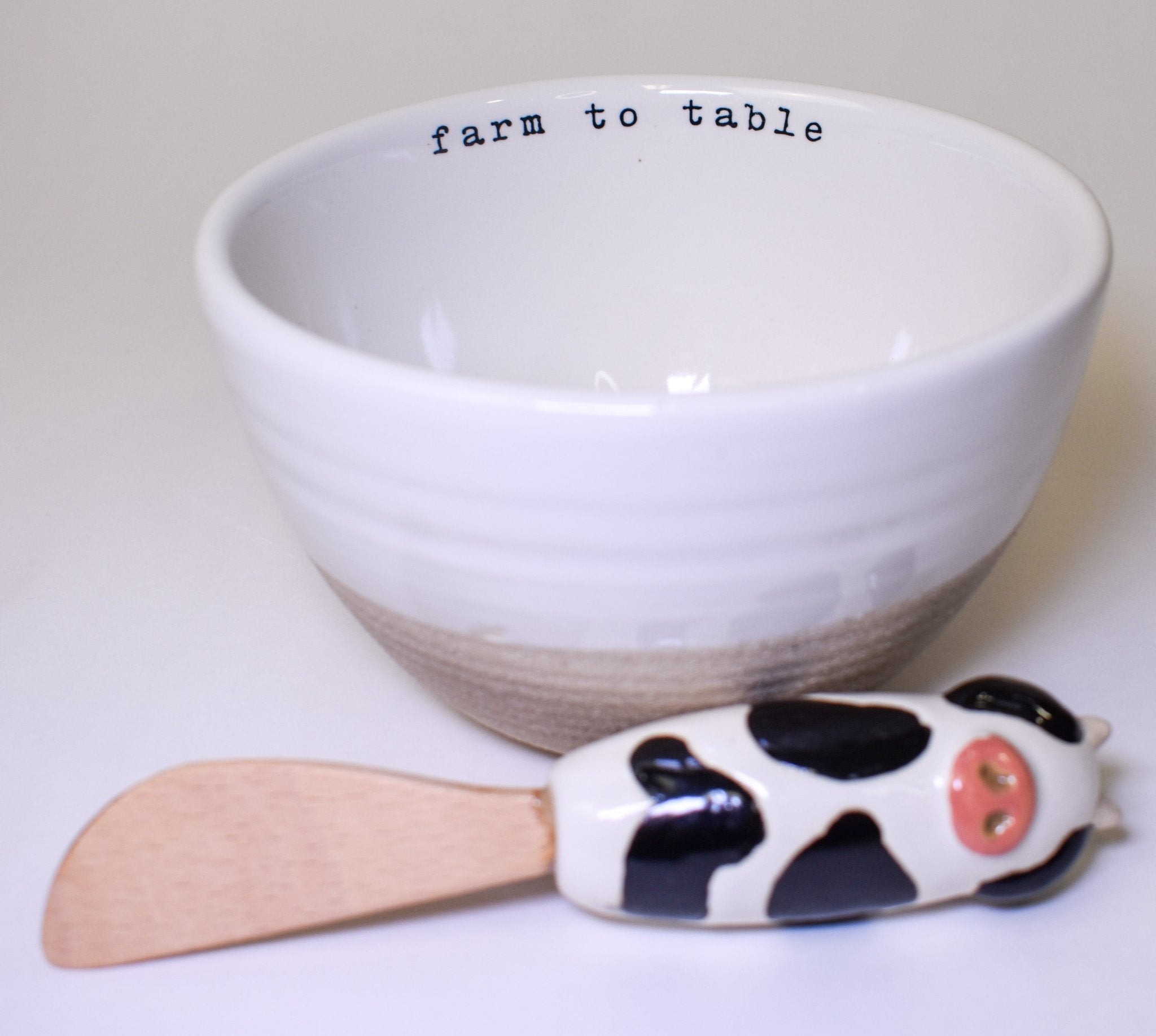 Mud Pie Cow Tidbit Set - Deadwood South Boutique & Company LLC